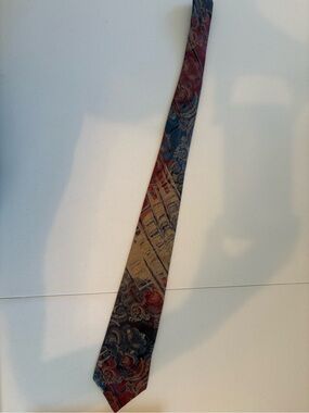 Windridge  Multicolor Paisley & Geometric Pattern Tie - Classic Dress Accessor